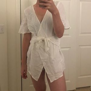 White romper